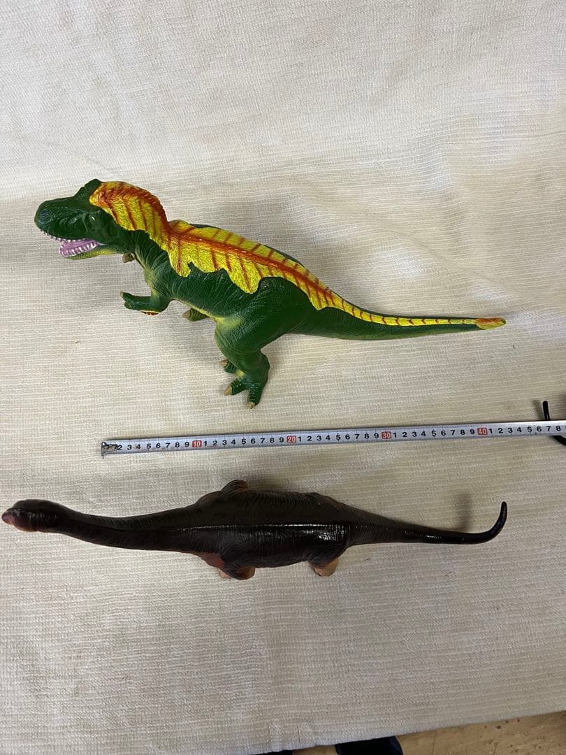 大型　7体フィギュア　恐竜　ワニ　ソフビ　【匿名配送】　フェバリットコレクション
