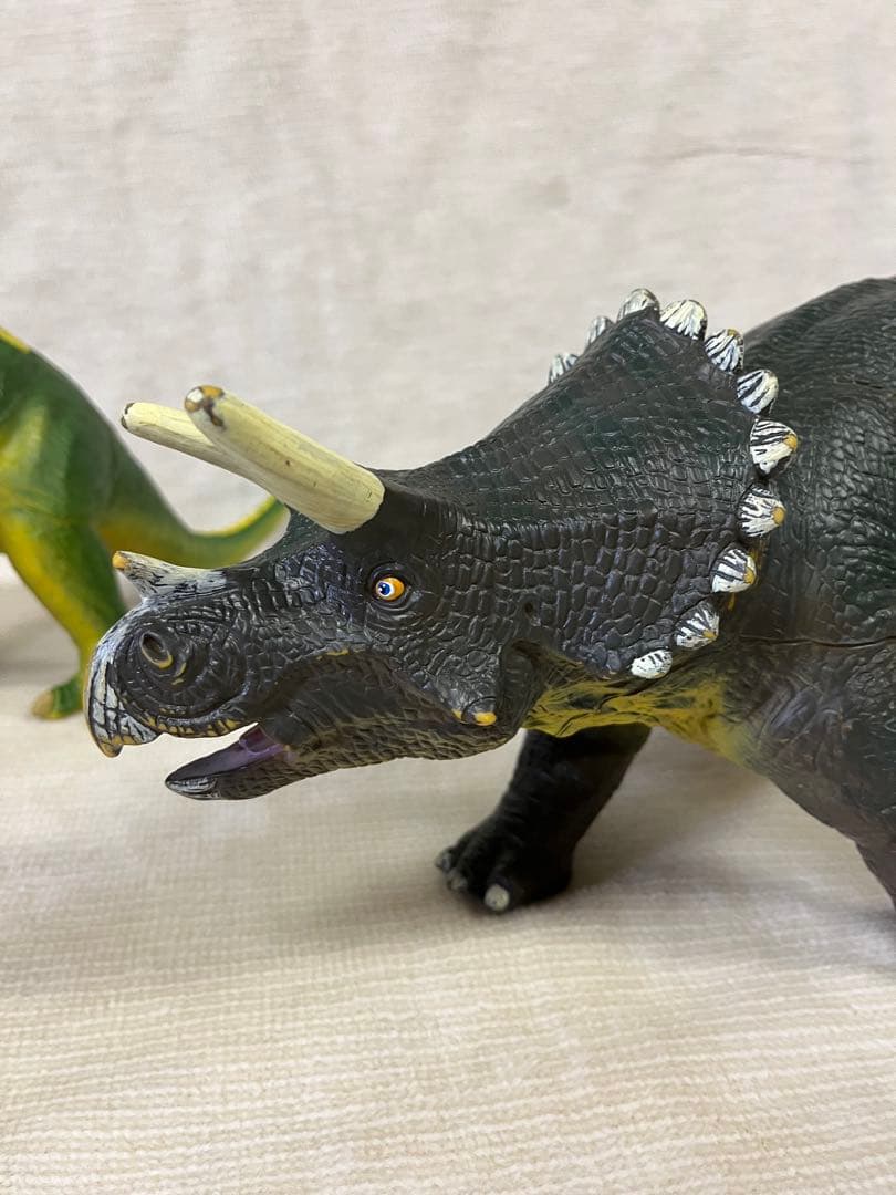 大型　7体フィギュア　恐竜　ワニ　ソフビ　【匿名配送】　フェバリットコレクション
