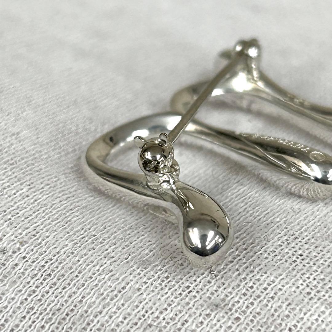 ティファニー ブローチ イニシャル エム m ピンバッチ シルバー925 箱付き