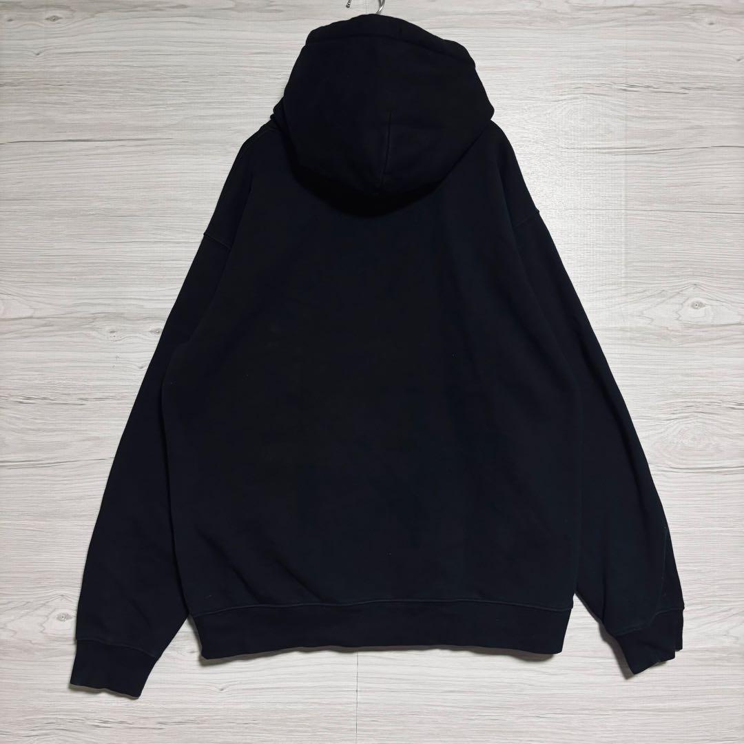 【希少デザイン】DIME ダイム　パーカー　Lサイズ　センターパイルロゴ　レア