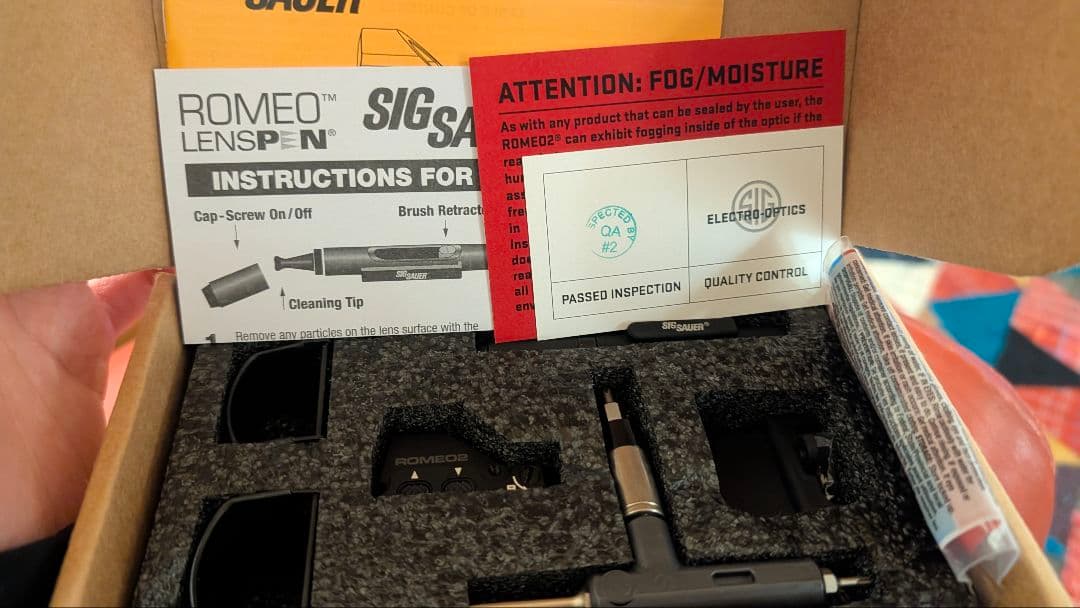 実物 新品 未使用 SIG SAUER Romeo 2 aimpoint