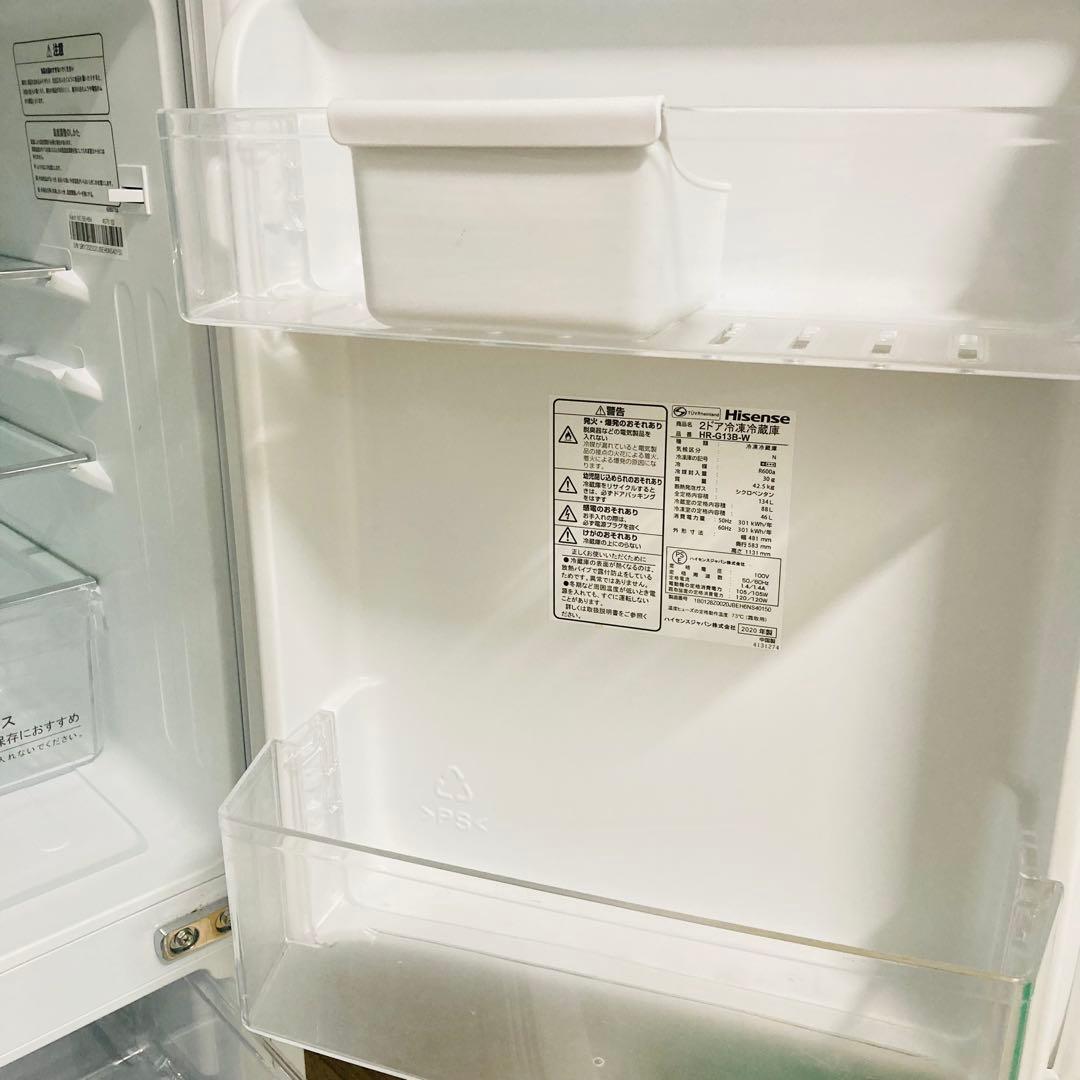 美品ガラストップ冷蔵庫含む一人暮らし家電セット❗️大阪、大阪近郊