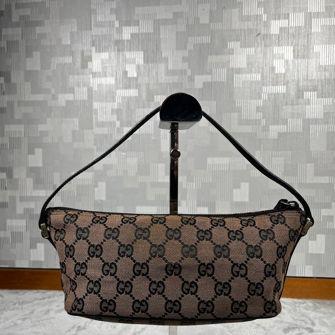 美品 Gucci グッチ アクセサリーポーチ GG ハンドバッグ