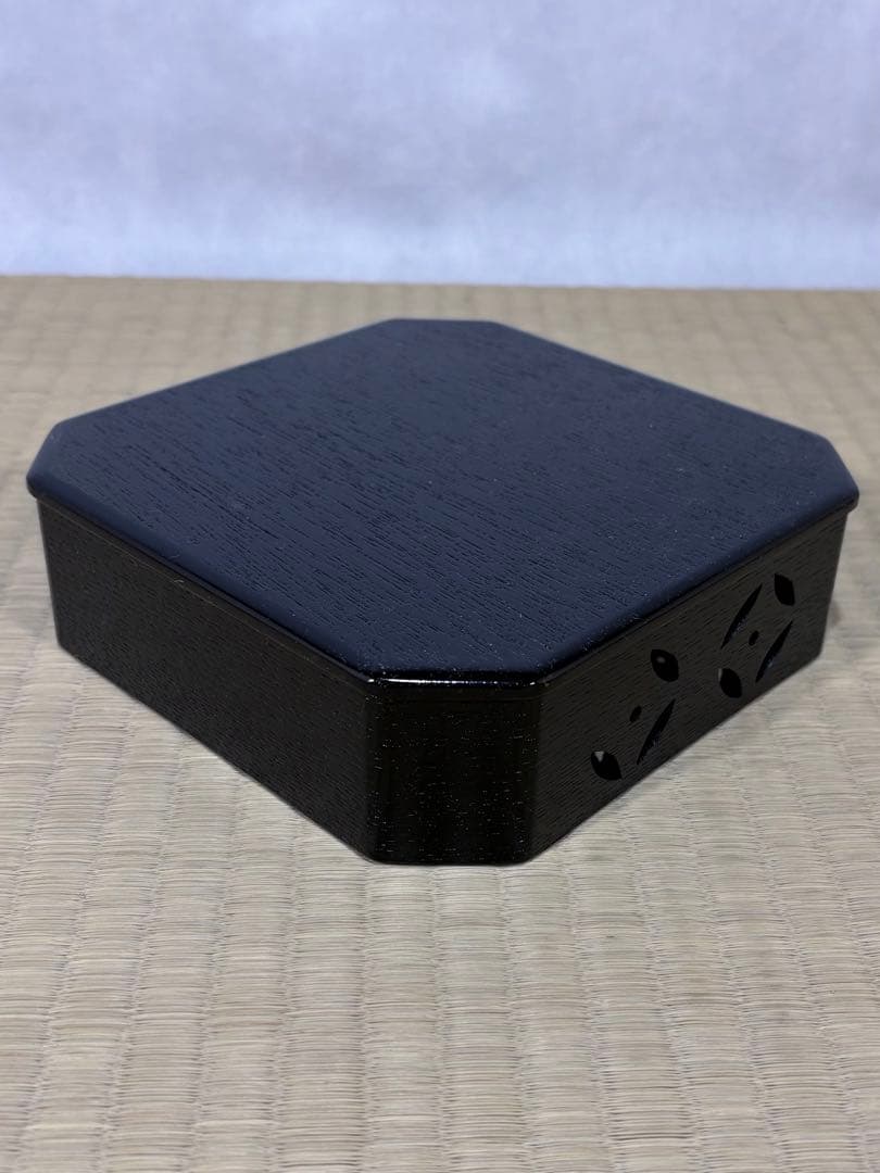 中塚拓也造　掻合塗 七宝段付 縁高重　美品　茶道　懐石　送料込