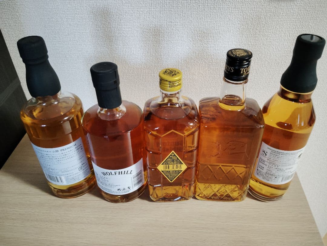 最終値下げ お買い得 ウイスキー 5本セット
