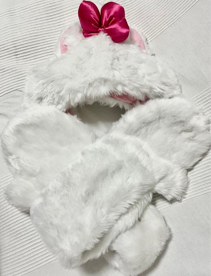 ディズニー マフラーキャップ マリーちゃん ファンキャップ