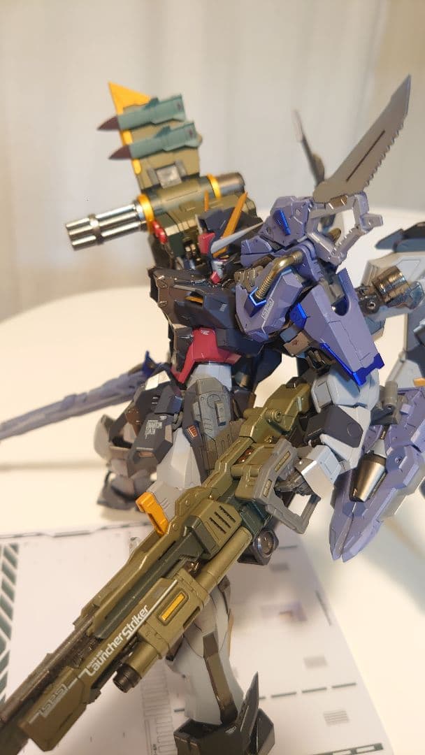 メタルビルド　ストライクノワール＋ランチャー,ソードストライカー