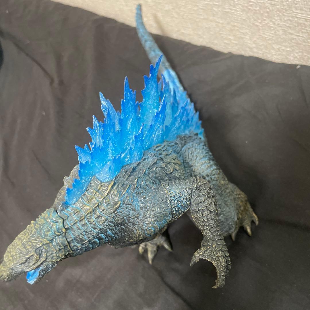 ゴジラ フィギュア 青と黒 約30cm