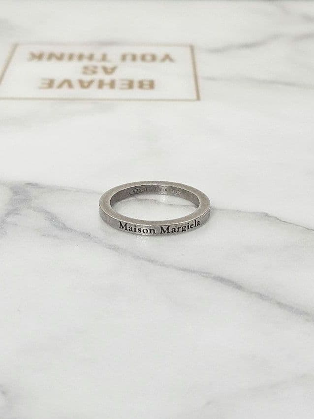 Maison Margiela メゾンマルジェラ ロゴ リング 指輪