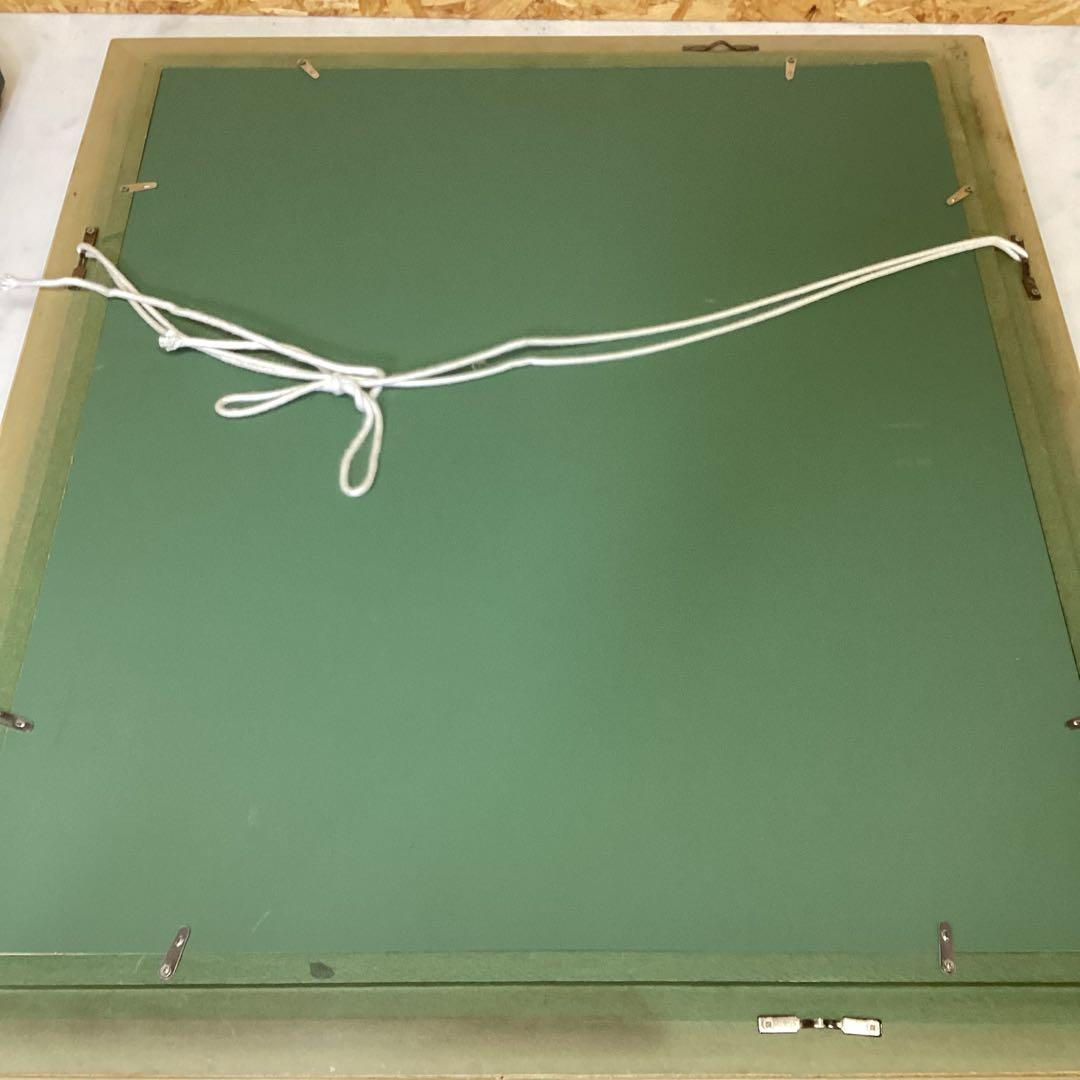 絵画　油絵　花瓶　花　額入　華やか　ゴージャス　インテリア　アート　c-92