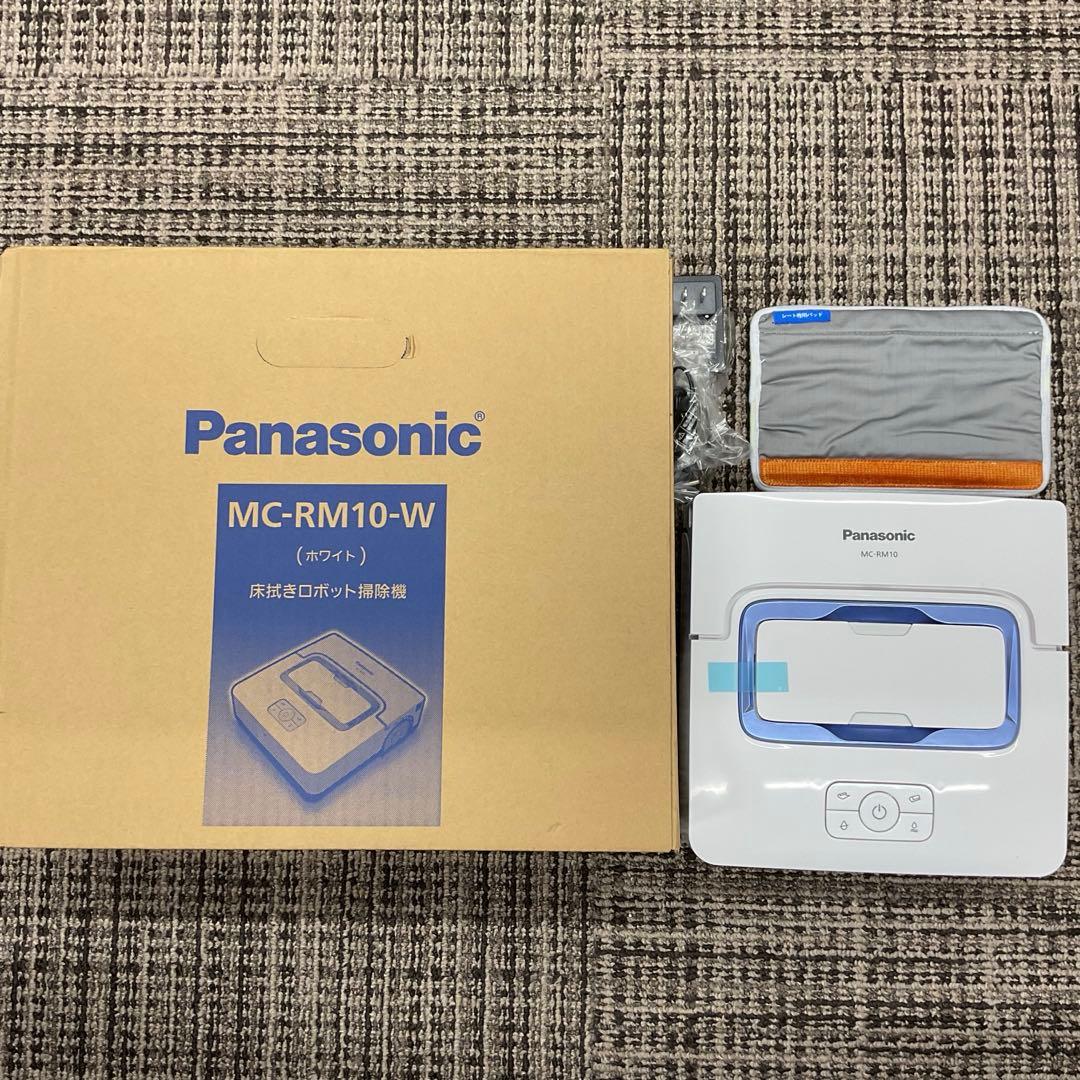 【未使用品】パナソニック 床拭きロボット掃除機 MC-RM10-W 71b2DEP7JVL._AC_UF350,