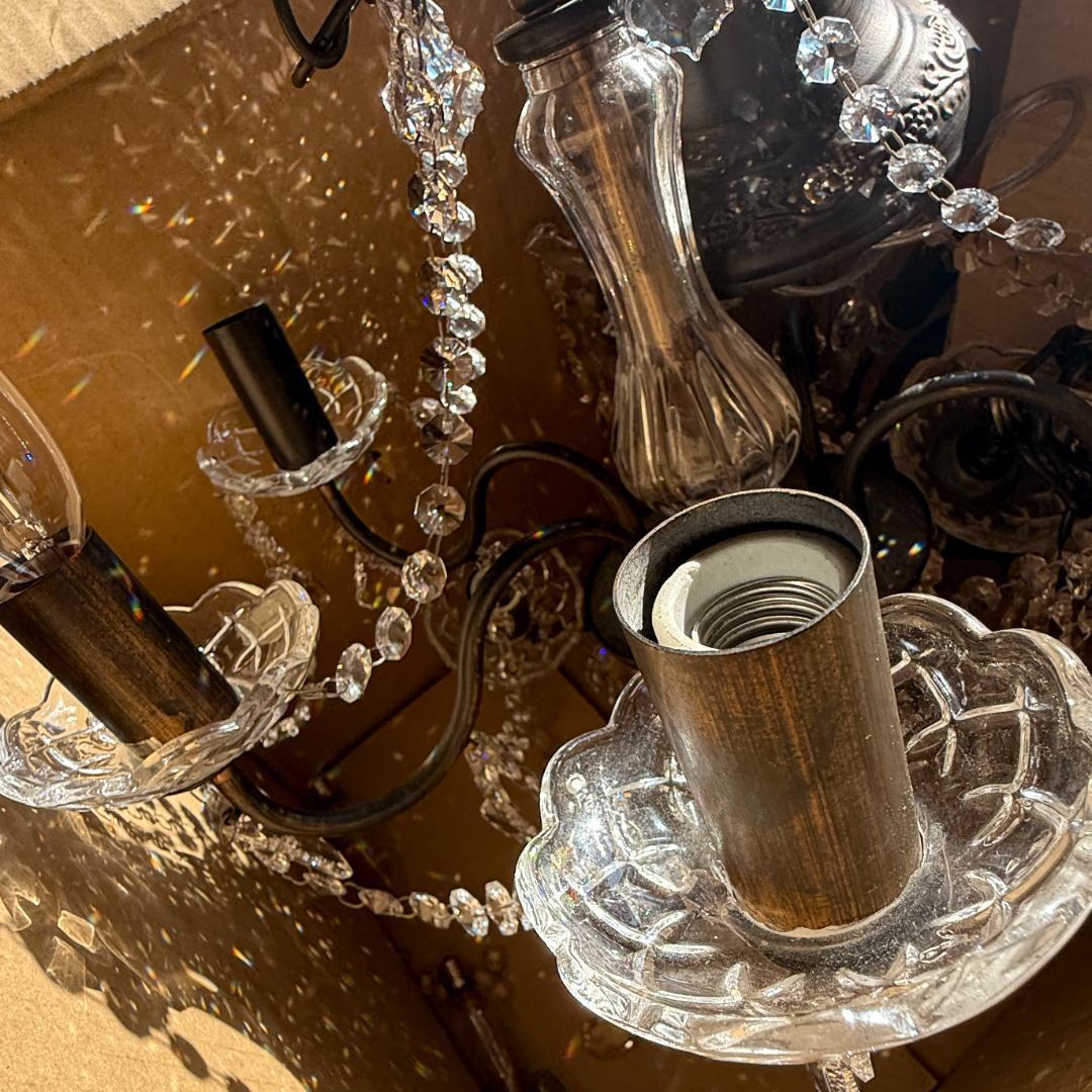 ペンちゃん様専用 2台セット スワロフスキー クリスタル シャンデリア