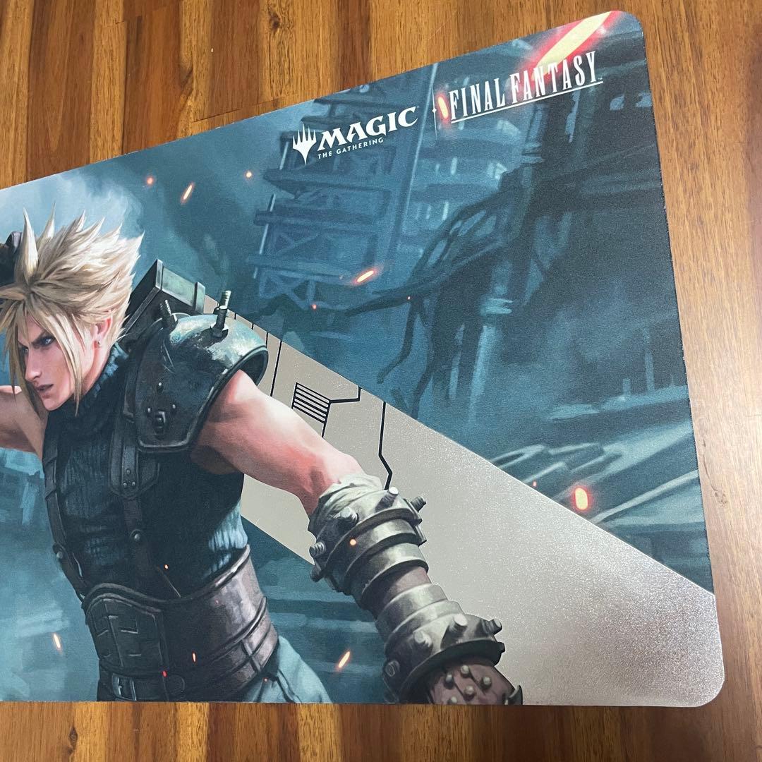 箔押しプレイマット　星の勇者、クラウドFINAL FANTASY