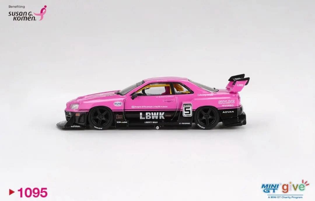 ミニカー MiniGT1095 Nissan ER34 Give Diecast Talk