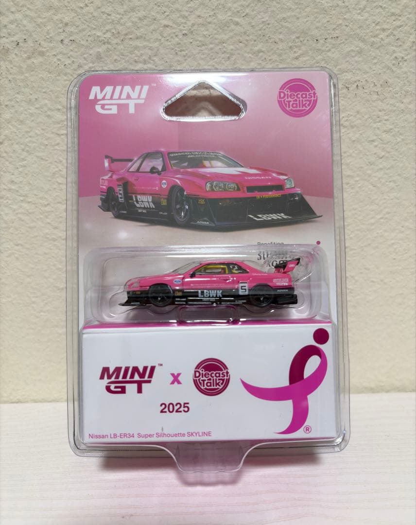 ミニカー MiniGT1095 Nissan ER34 Give Diecast Talk