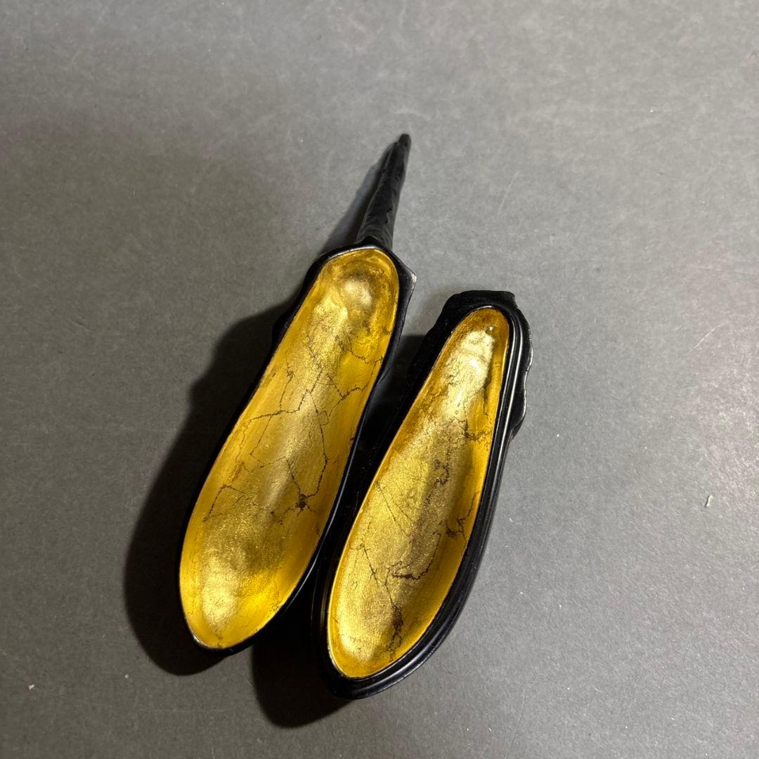 畦地多喜男　茄子　香合　共箱