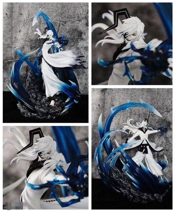 BLEACH 黒衣少年図 黒崎一護1/6ガレージキット ガレキ スタチュー①⑥