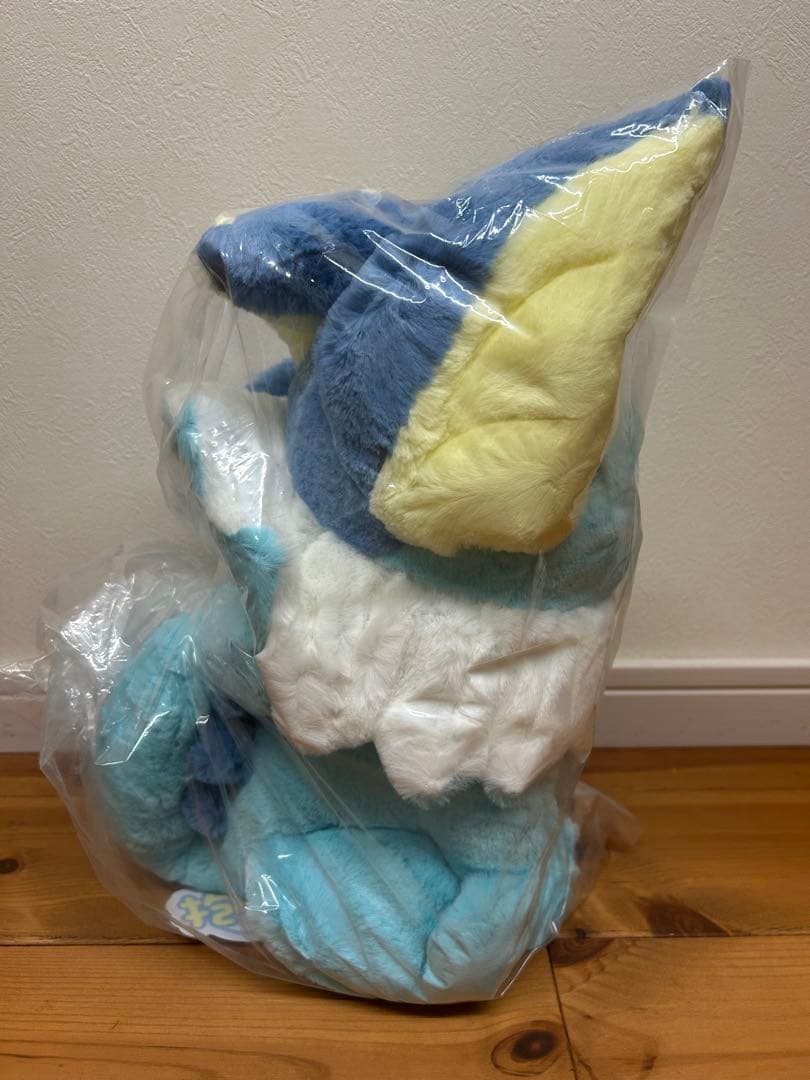 【新品・紙タグあり】シャワーズ ふわふわ抱きぬいぐるみ