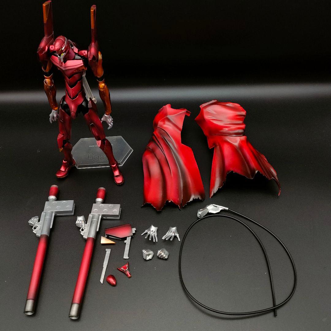 エヴァンゲリオン 弐号機TV ver. 覚醒 マント装備 アスカ 【全塗装完成