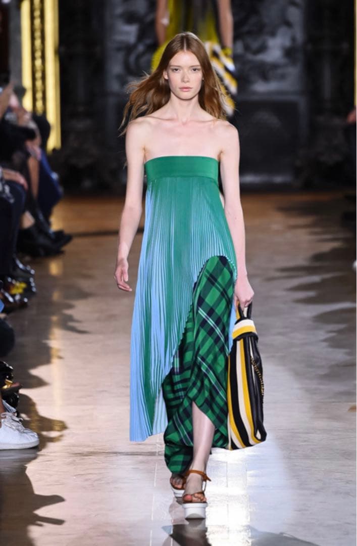 ステラマッカートニー　変形ロングキュロット36 シルク