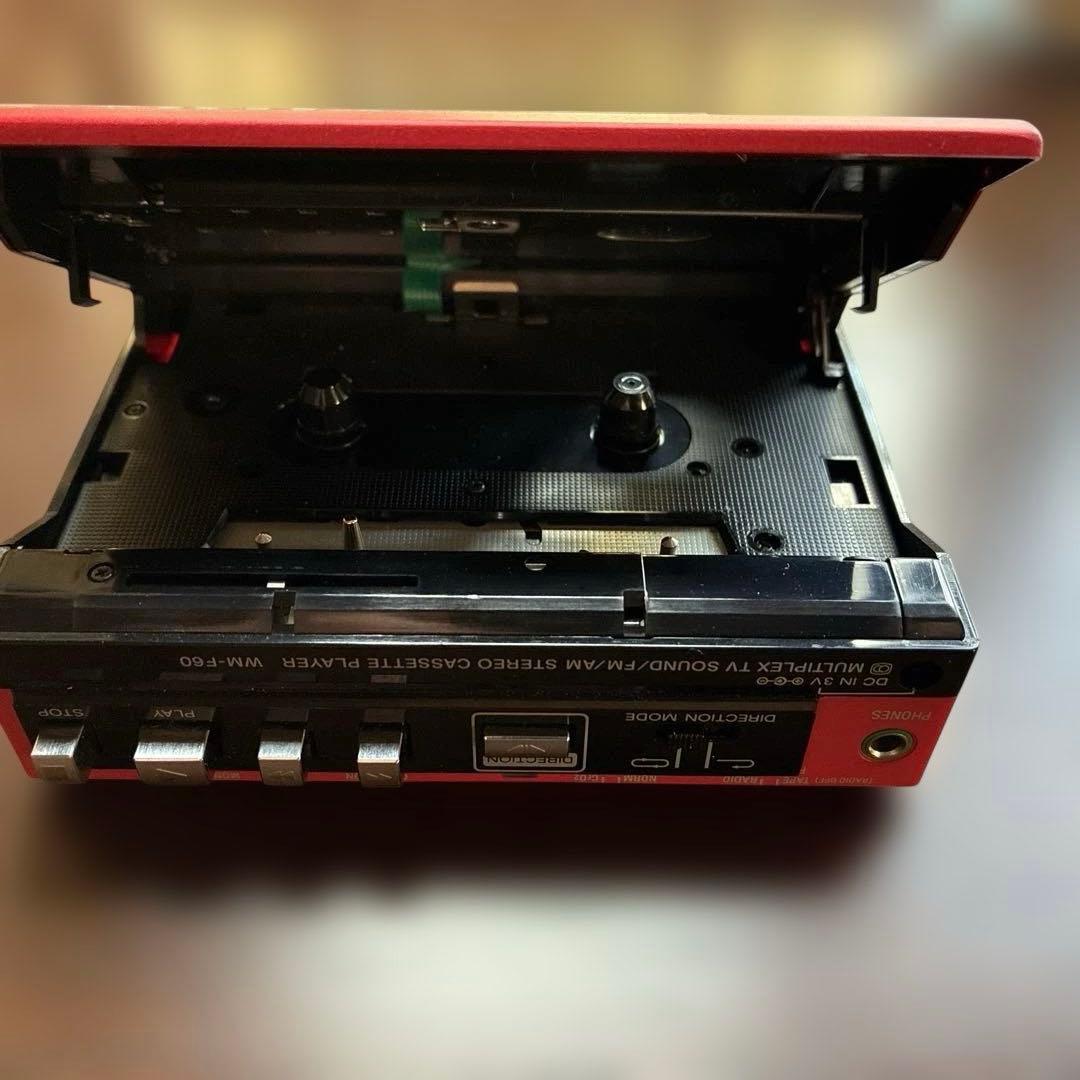 SONYカセットウォークマン WM-F60 レトロ ジャンク扱い - メルカリ