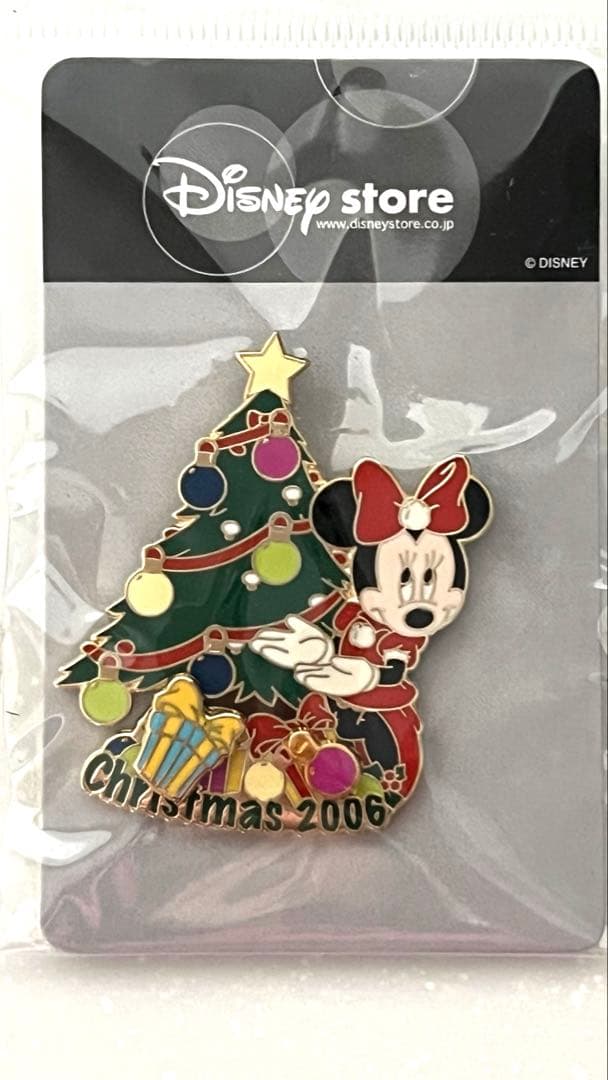 ディズニーストア クリスマス限定 2006 ピンバッジ 7個セット