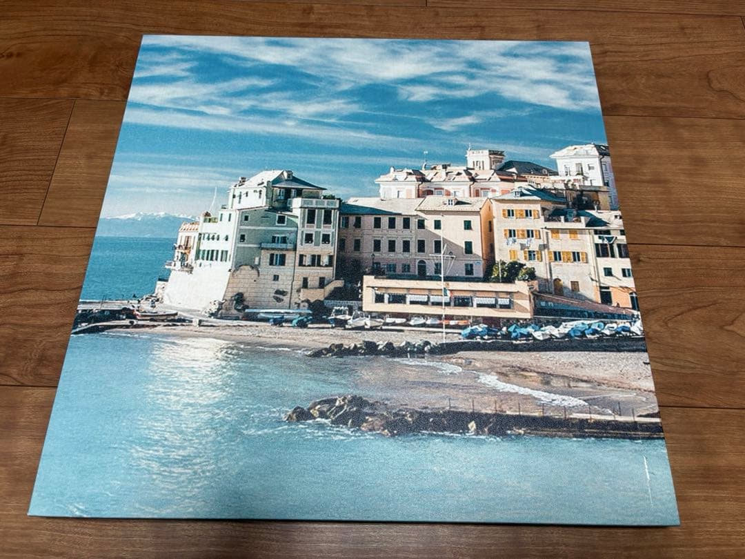 海岸沿いの風景画