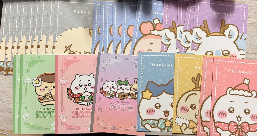 ちいかわ セブン ノート フラットケース 缶ミラー 66コンプリート