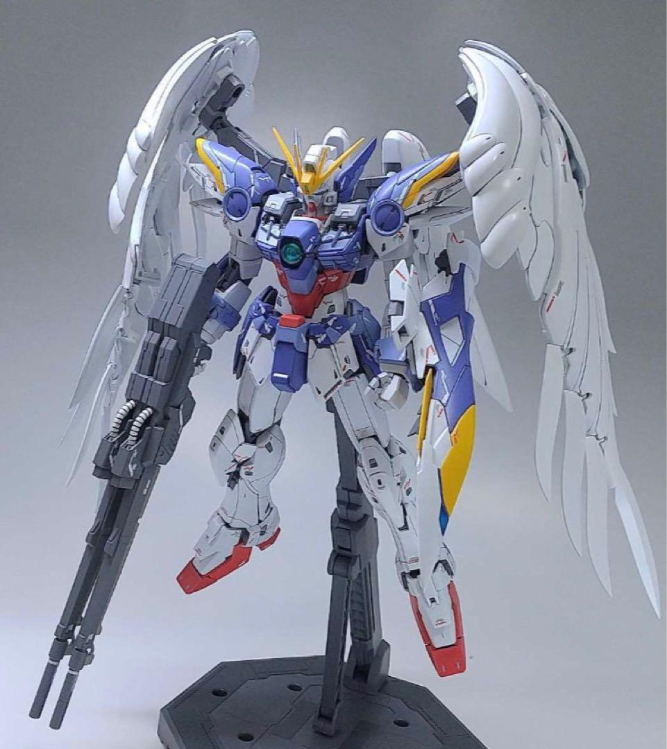 MGウイングガンダムゼロ Ver.Ka 改修全塗装完成品 - メルカリ