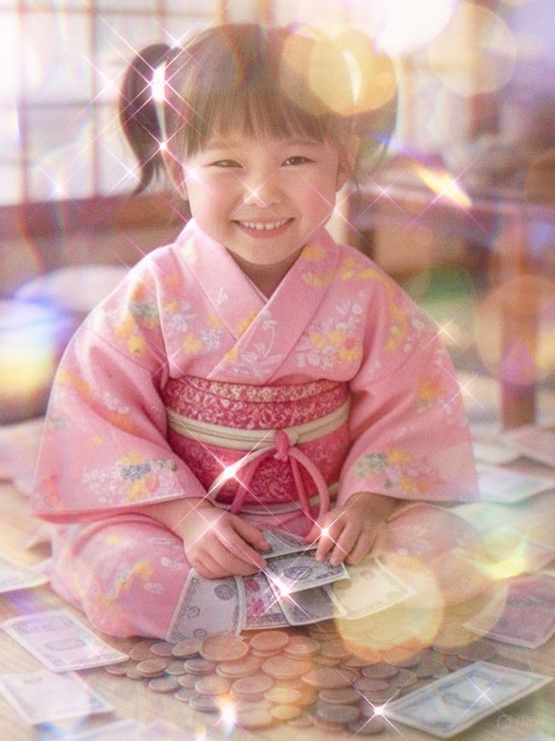 チョウピラコ/座敷わらしさんとずっといっしょブレスレット/金運良縁全ての幸福を