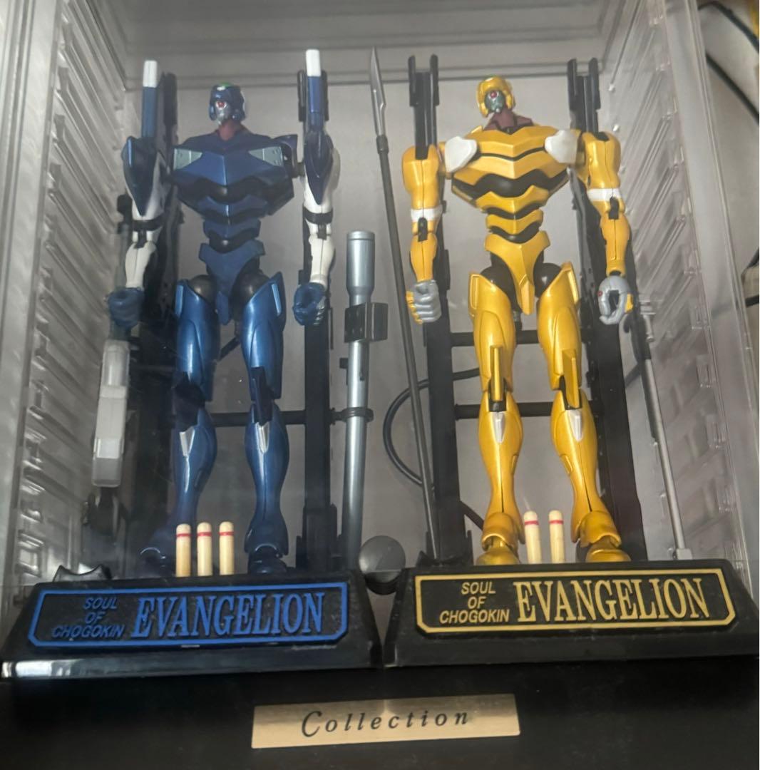 【超合金魂】エヴァンゲリオン　6体フルコンプセット+コレクションケース付