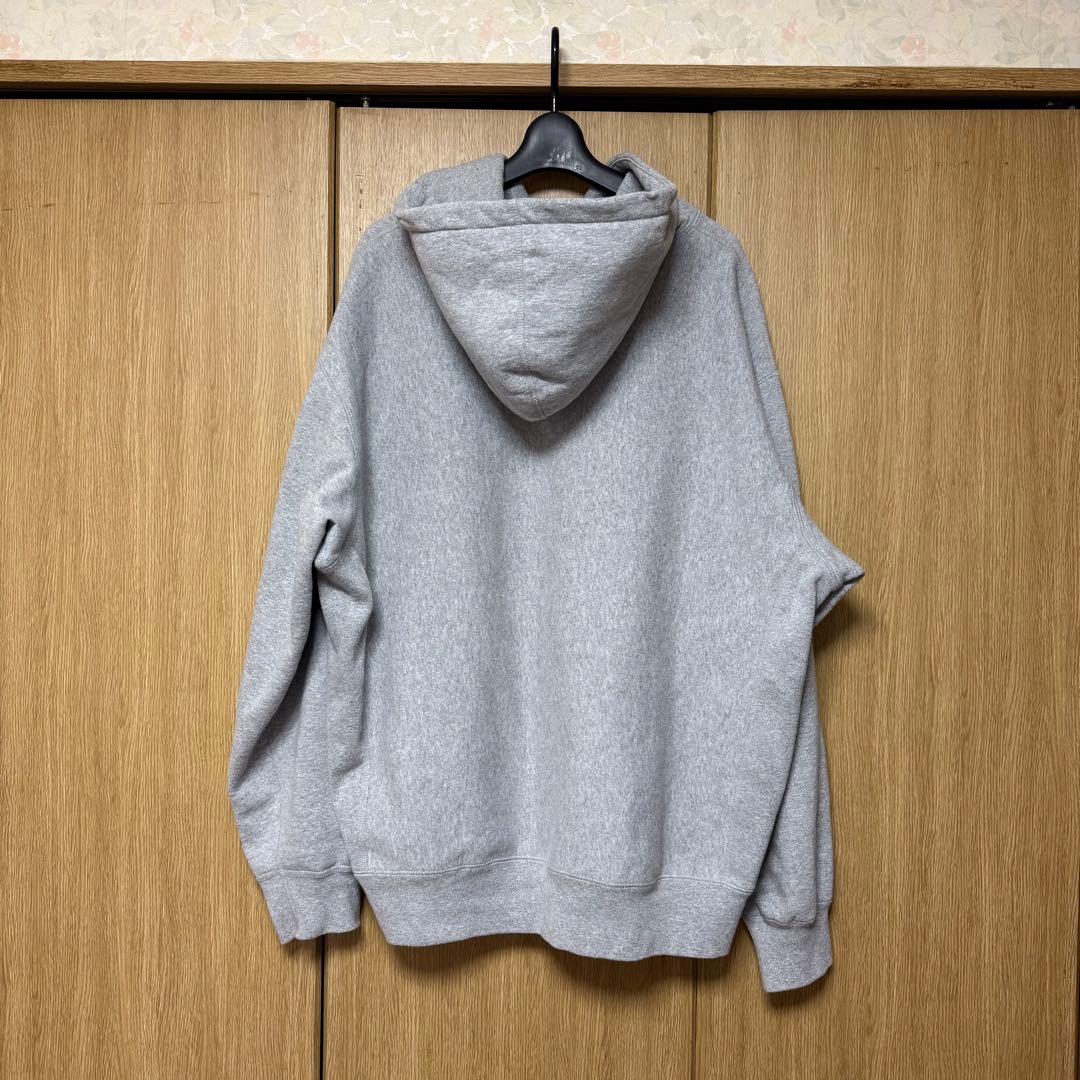 Collegiate Hooded Sweatshirt グレー Lサイズ