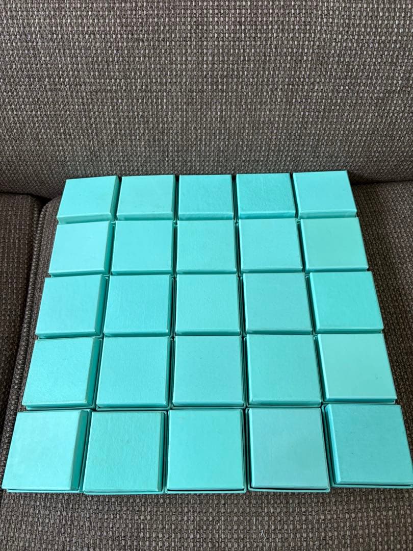 旧型中古品 ティファニー正方形 空箱 保存袋25セット - メルカリ