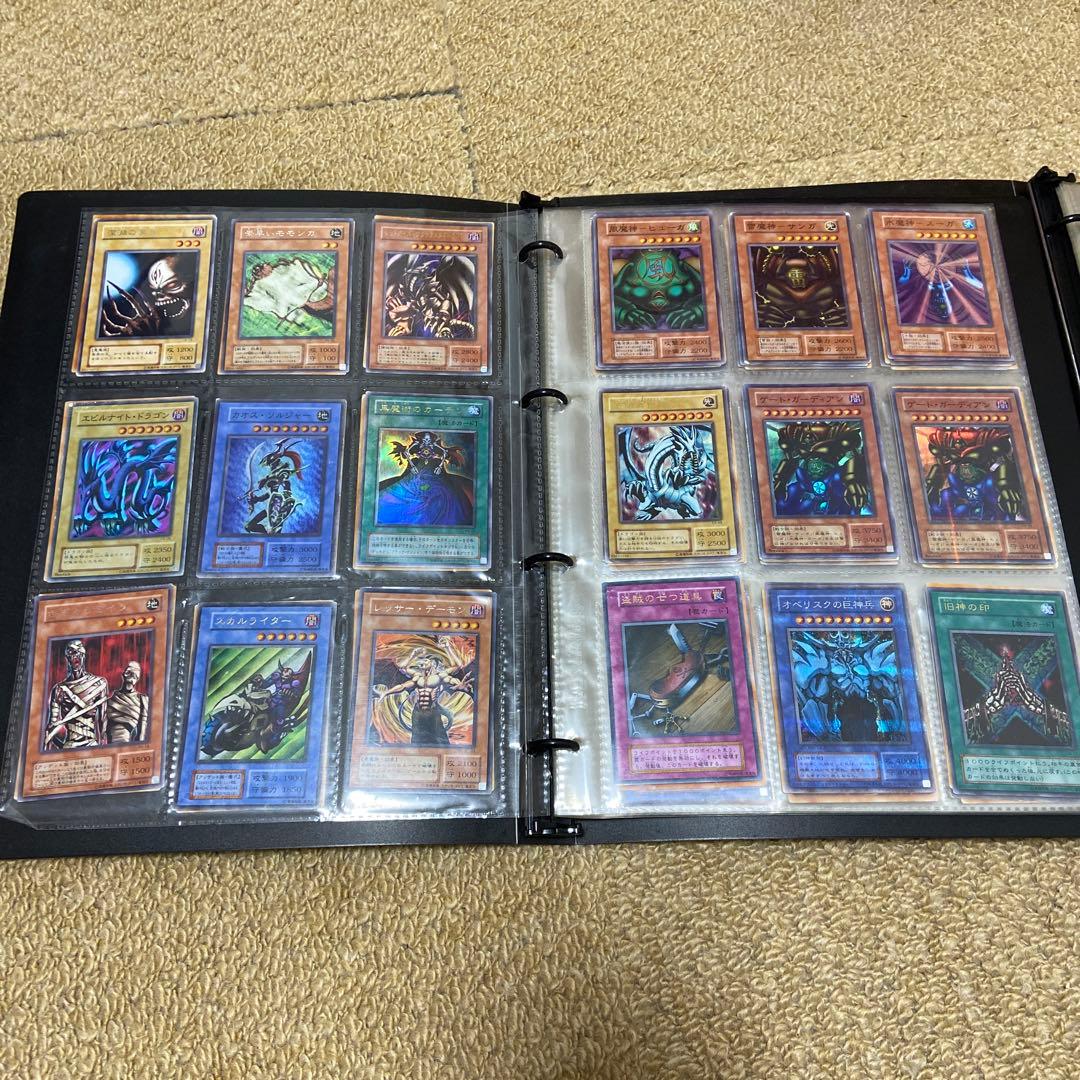 遊戯王OCGデュエルモンスターズ トレーディングカード バインダー付　引退品