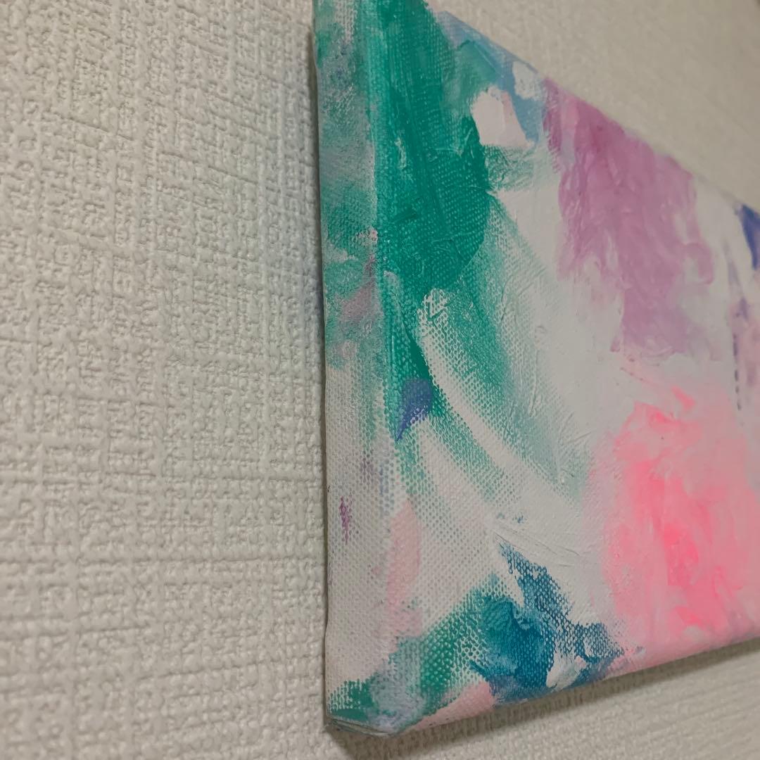 山崎美弥子さん絵画「HANAMANA/奇跡」〜花の絵　150×300