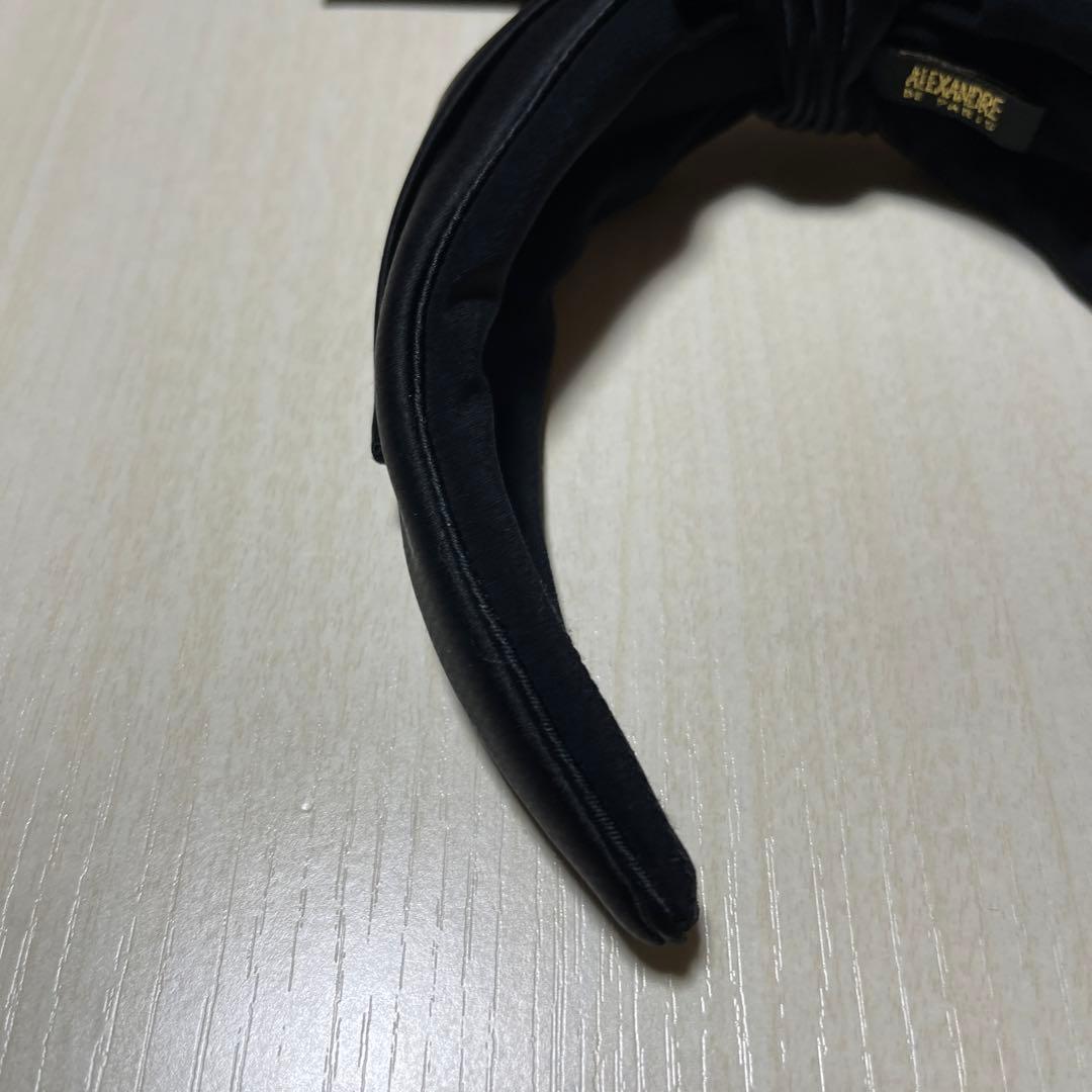 ALEXANDRE DE PARIS アレクサンドルドゥパリ リボンカチューシャ