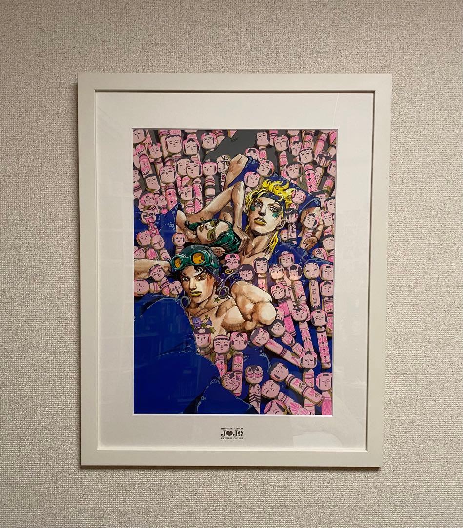 JOJO展 複製原画 2012 ジョセフ&シーザー&リサリサ ジョジョ