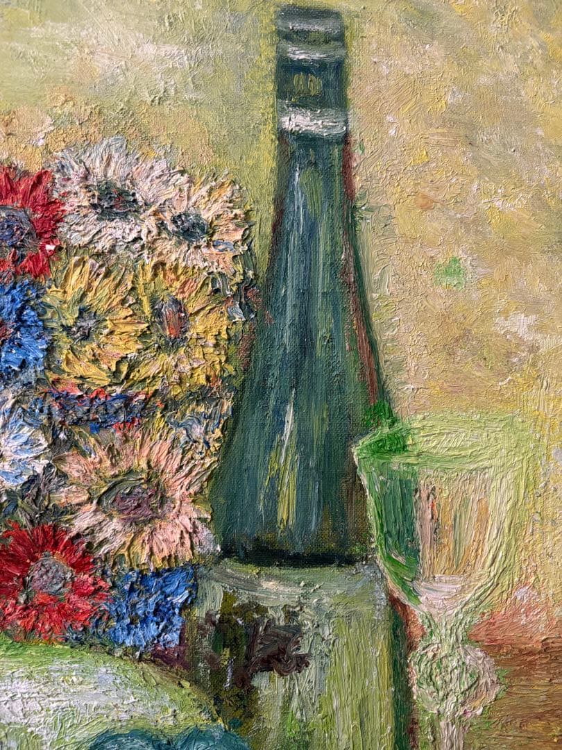 ワインと花と果物