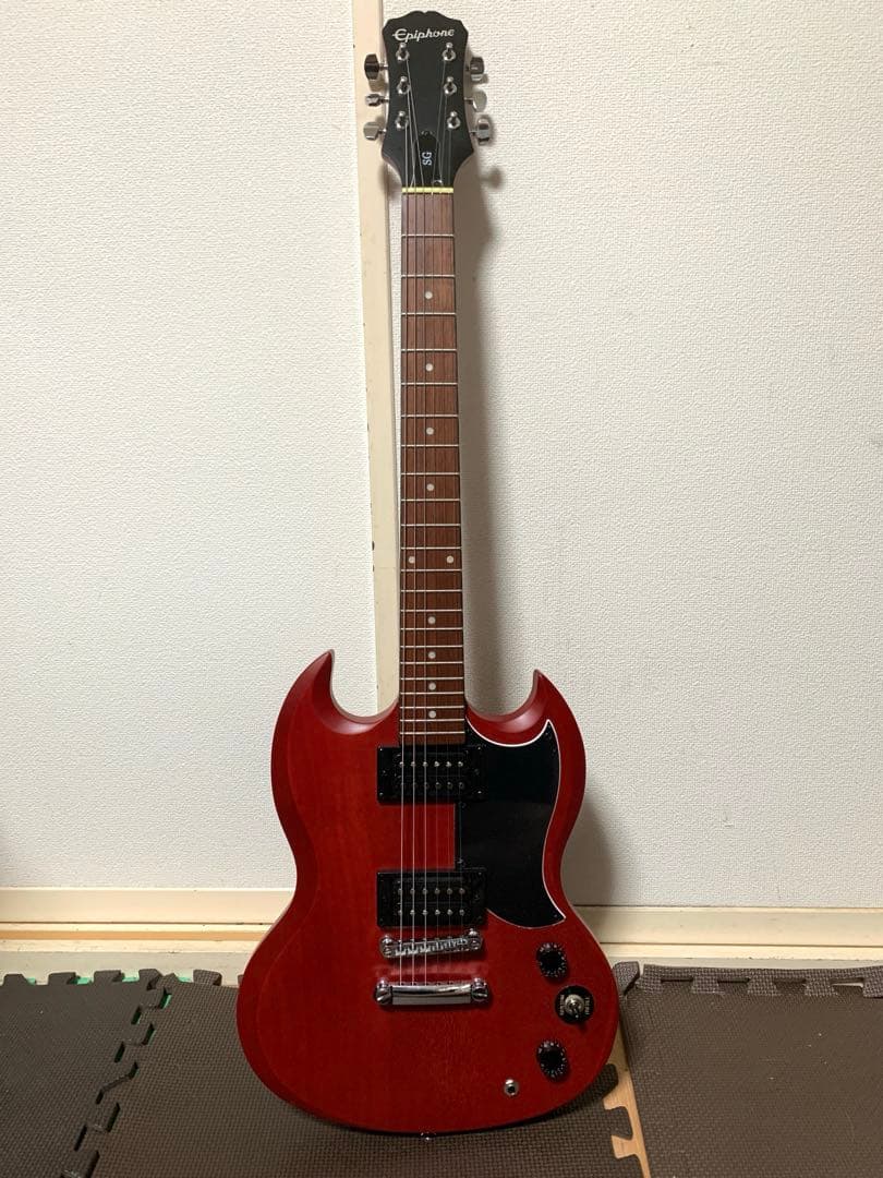 Epiphone エピフォン SG VE エレキギター 艶消し 赤