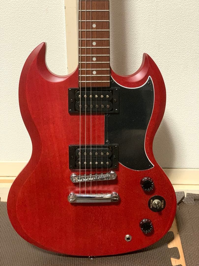 Epiphone エピフォン SG VE エレキギター 艶消し 赤