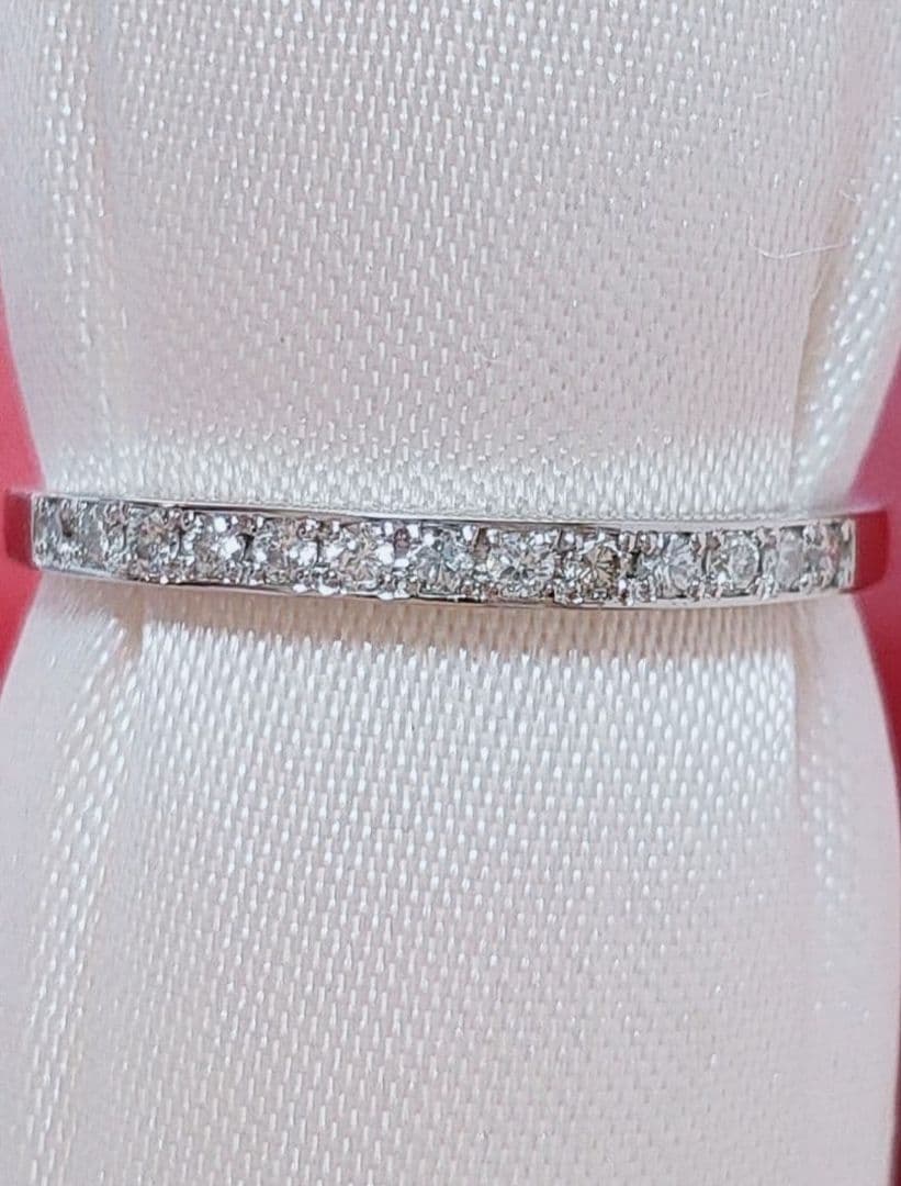 同梱 新入荷 未使用 pt950 ダイヤモンド0.10ct エタニティリング