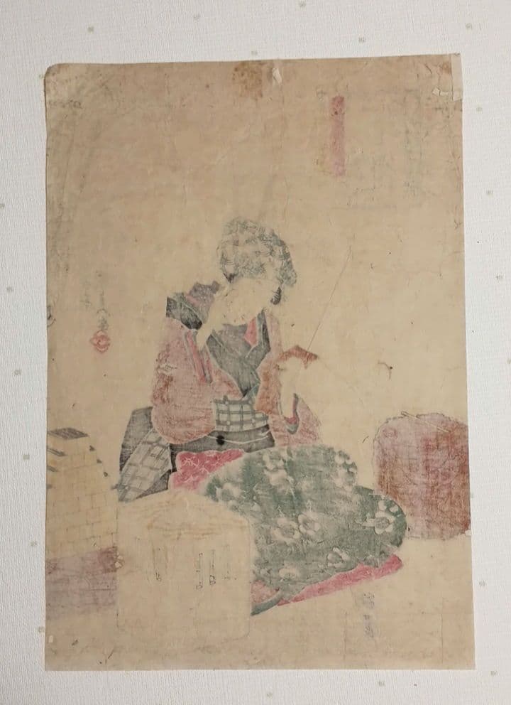 浮世絵版画、當世庭訓往来駒形乃諸白、五渡亭国貞画（三代豊国)文政