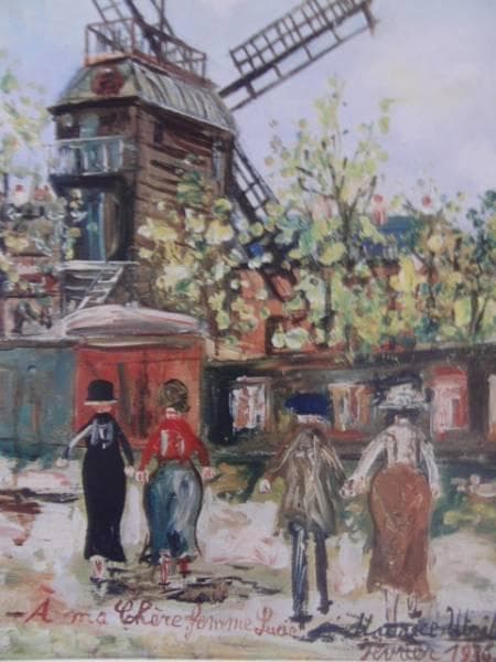 モーリス・ユトリロ、MauriceUtrillo、ラ・ギャレット、限定高級画版