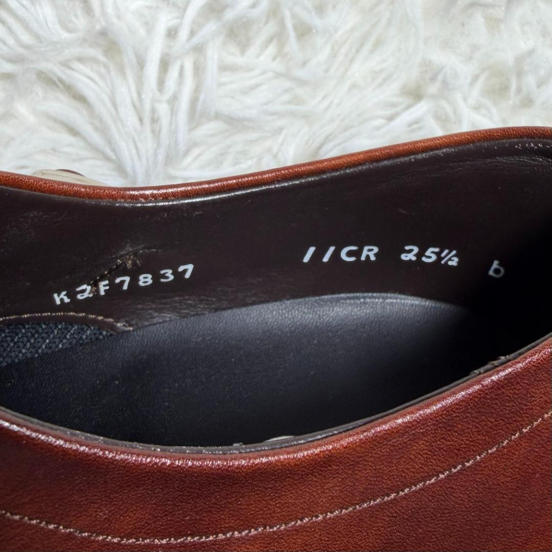 未使用品 REGAL リーガル ストレートチップ メダリオン ダブルモンク