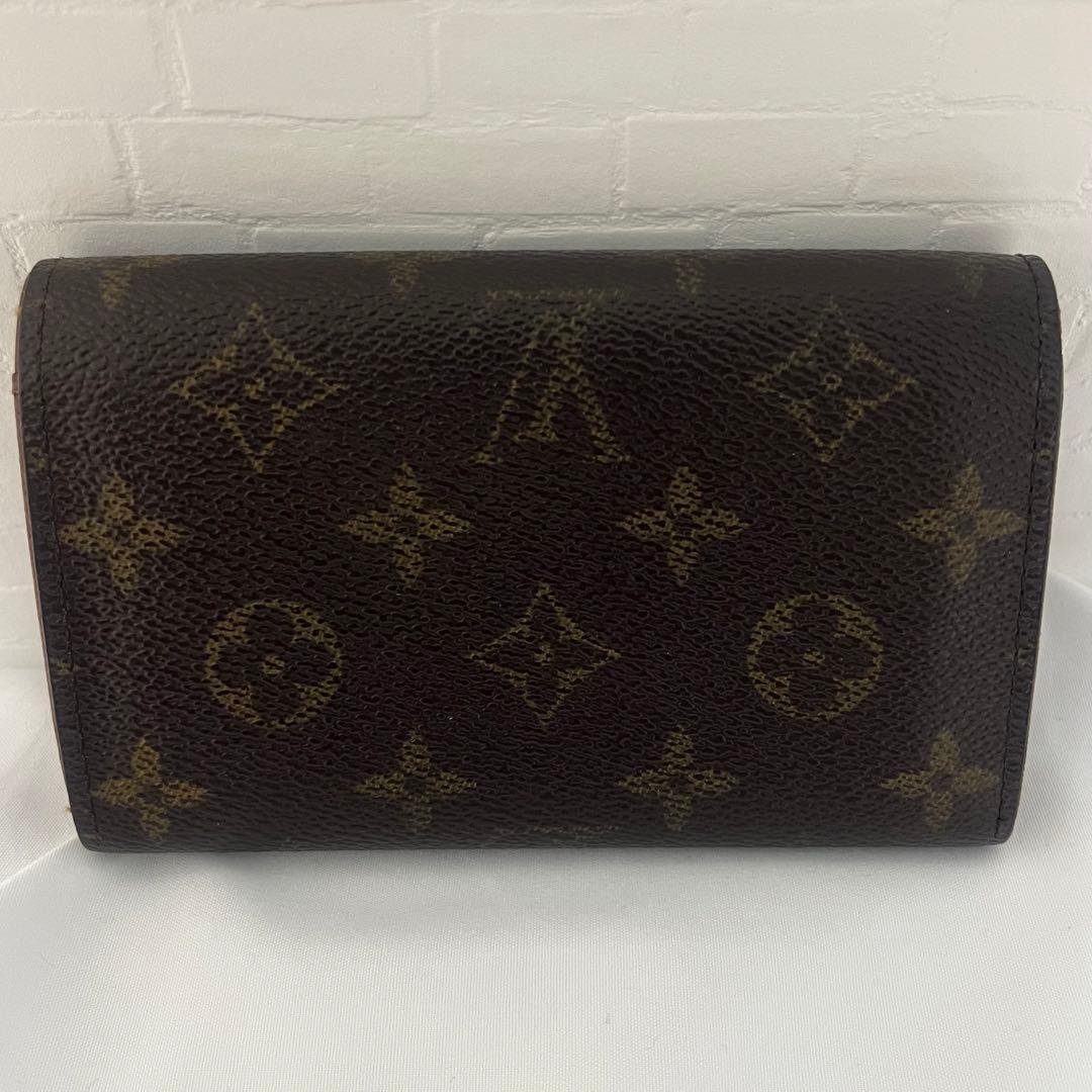 ルイヴィトン ポルトモネビエ トレゾール モノグラム L字ファスナー