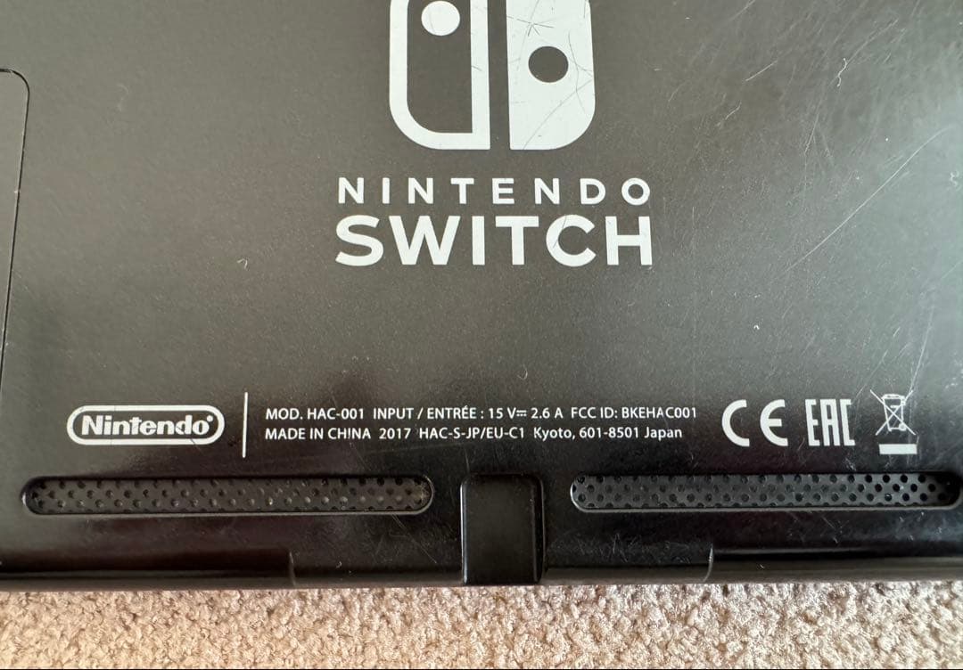 Switch 2017年製　ジャンク品に近い