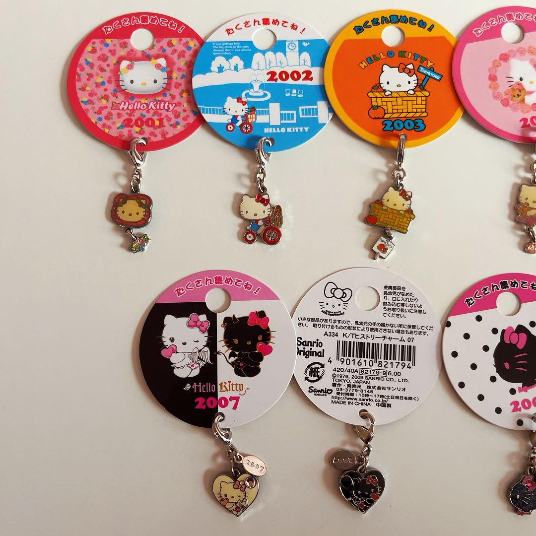 希少レア　ハローキティ　ヒストリカルチャーム　2009 歴代キティ　2009
