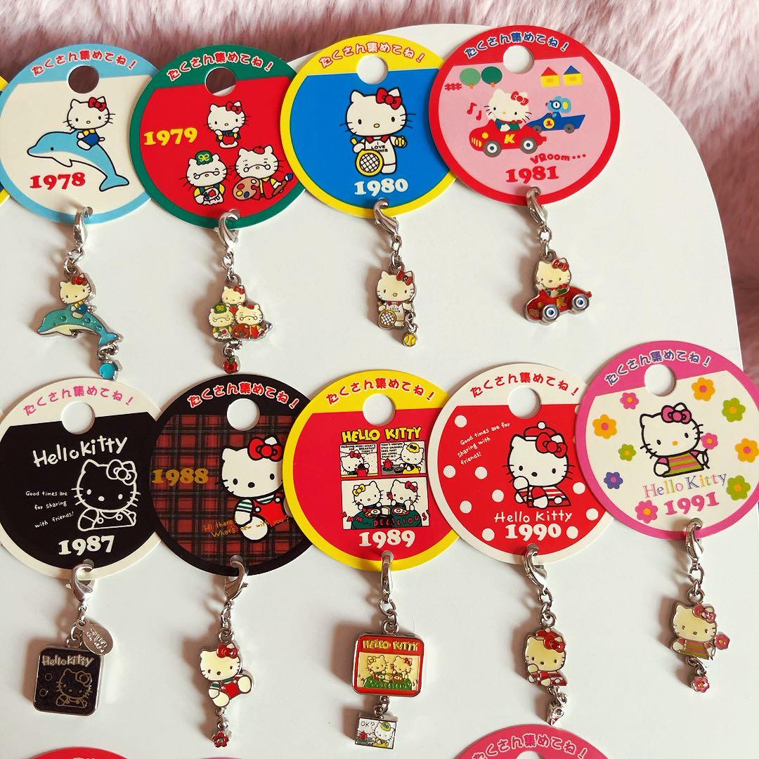 希少レア　ハローキティ　ヒストリカルチャーム　2009 歴代キティ　2009