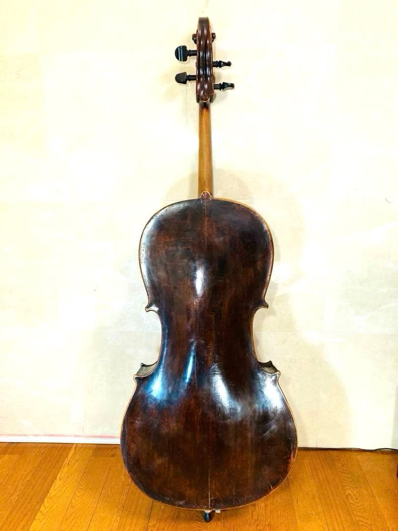 【オールドチェロ】Thomas Henrik 1924製作 調整済 弓 ケース付