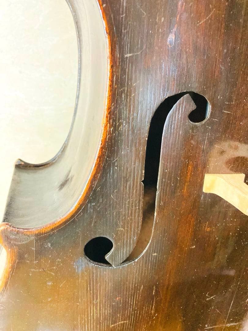 【オールドチェロ】Thomas Henrik 1924製作 調整済 弓 ケース付